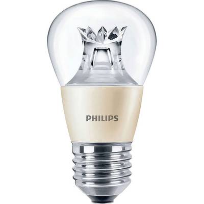 Philips LED Tropfenlampe MASTER 6W (40W) E27 827 240° DIMTONE klar