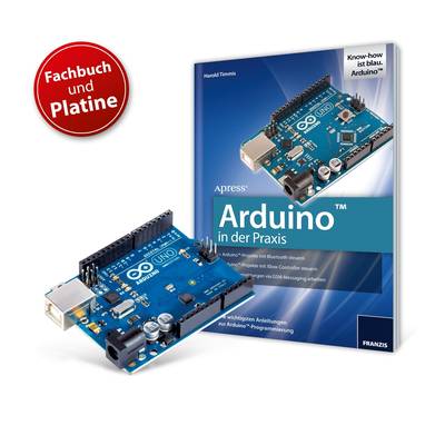 Arduino in der Praxis plus Original Arduino-Uno-Platine