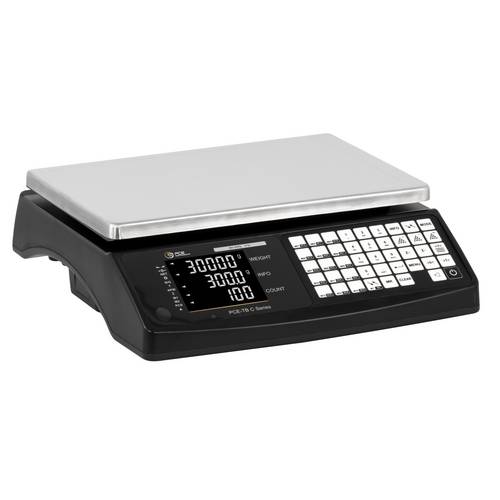Thumbnail - PCE Instruments Zählwaage PCE-TB 30C bis 30 kg Ablesbarkeit 1 g Stückzählung Wägeplatte 300 x 210 Edelstahl
