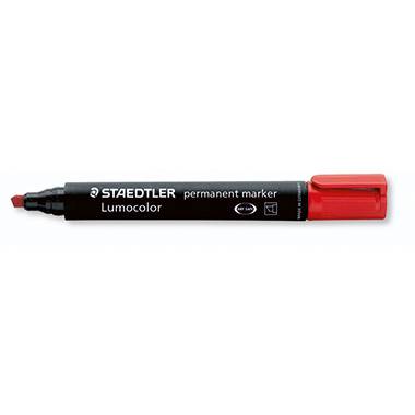 Permanentmarker Lumocolor 1-5mm Keilspitze rot - Artikel: 304050330