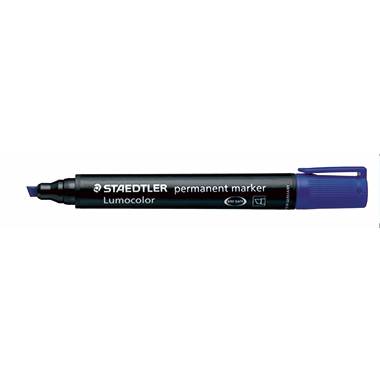 Permanentmarker Lumocolor 1-5mm Keilspitze blau - Artikel: 304050350