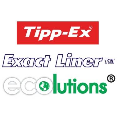 Symbolbild für Tipp-Ex Korrekturroller Ecolutions Exact Liner® 5 mm Weiß 6 m 1 St.