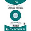 Exacompta Karteikarte 10819SE DIN A6 liniert blau 100 St./Pack.