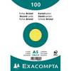 Exacompta Karteikarte 10828SE DIN A5 liniert gelb 100 St./Pack. - Artikel: 144075310