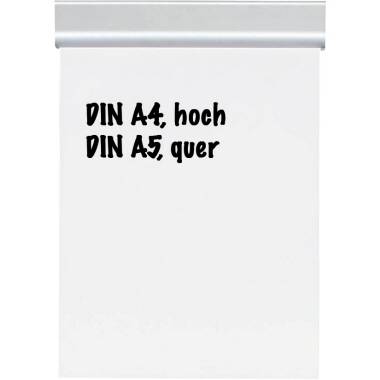 Papierklemmschiene DIN A4 Aluminium matt silber - Artikel: 176004694-1
