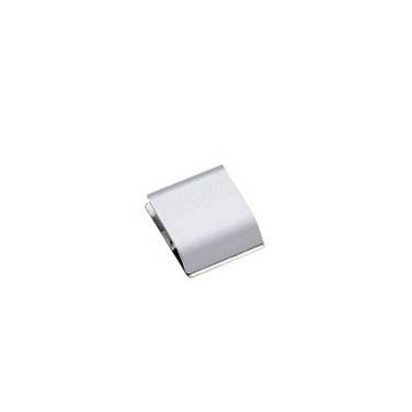 Papierklemmschiene DIN A9 Aluminium matt silber