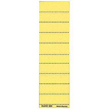 Beschriftungsschild blanko 4zeilig gelb 100 St./Pack.-0