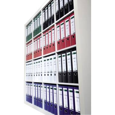 Ordneretikett lang/breit Papier gelb 75 St./Pack.-1