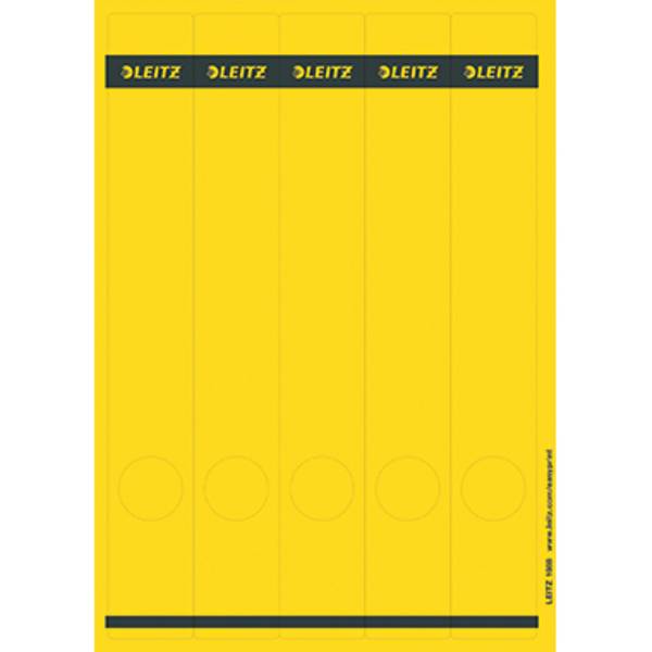 Ordneretikett lang/schmal Papier ge 125 St./Pack.