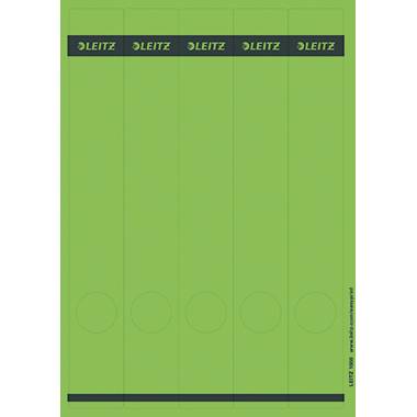 Ordneretikett lang/schmal Papier gn 125 St./Pack.