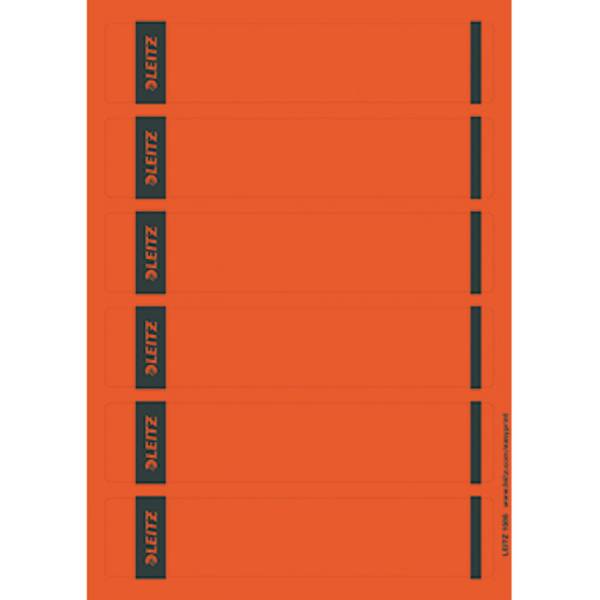 Ordneretikett kurz/schmal Papier rt 150 St./Pack.