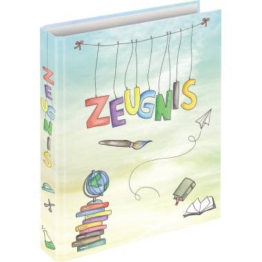 RNK Zeugnisringbuch Schooldoodle 46509 DIN A4 4Ring-Mechanik-0