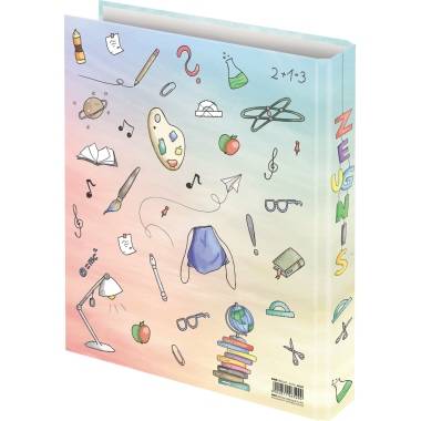 RNK Zeugnisringbuch Schooldoodle 46509 DIN A4 4Ring-Mechanik-1