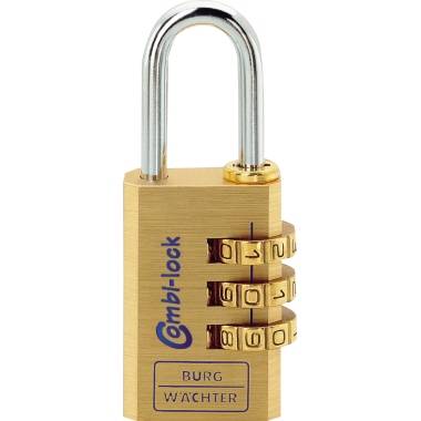 Zahlenvorhangschloss Combi Lock 80 Schlosskörper-B.30mm MS BURG-WÄCHTER-0