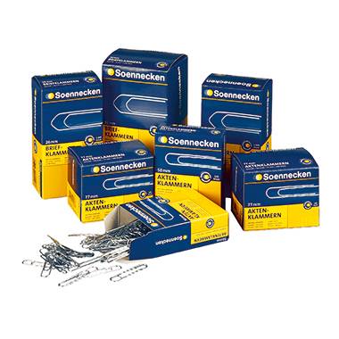 Aktenklammer 50mm gewellt verzinkt 100 St./Pack.-1