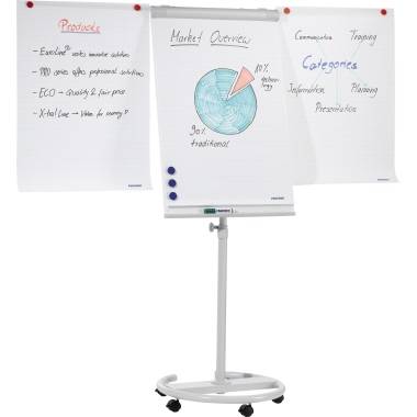 Soennecken Flipchart Mobil 1148 68x105cm grau-0