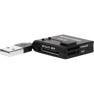 Kartenleser USB 2.0 schwarz-0