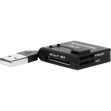 Kartenleser USB 2.0 schwarz
