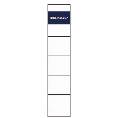 Einsteckrückenschild 30x190mm weiß 10 St./Pack.-0