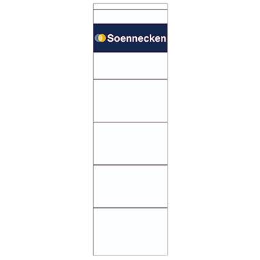 Ordneretikett breit/kurz sk weiß 10 St./Pack.-0