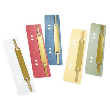 Soennecken Heftstreifen 3039 Karton Metalldeckl. sortiert 200 St./Pack.-0