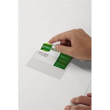 Selbstklebetasche Pocketfix 57x90mm sk tr 100 St./Pack.-1