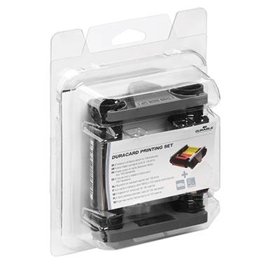 DURABLE DURACARD PRINTING SET - YMCKO - Farbband / Kartensatz-1