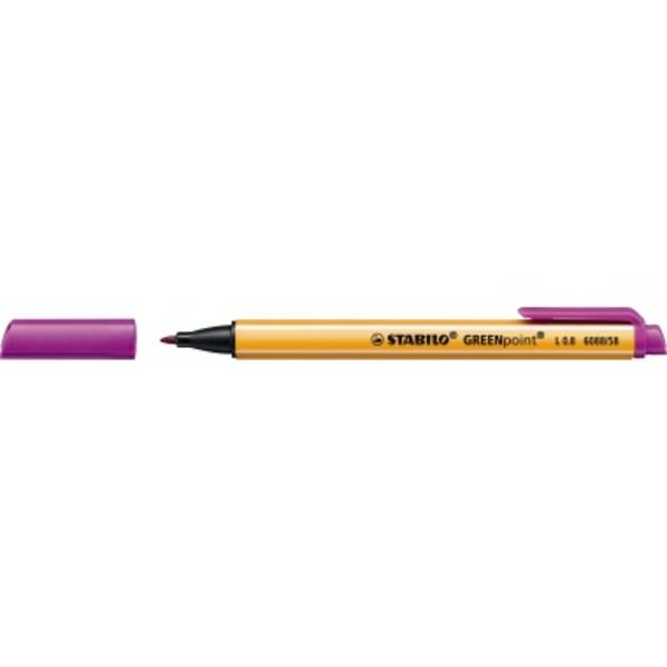 Feinschreiber GREENpoint 0,8mm lila - Artikel: 303214342