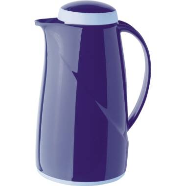 Helios Isolierkanne Wave 2944-008 1l dunkelblau-0