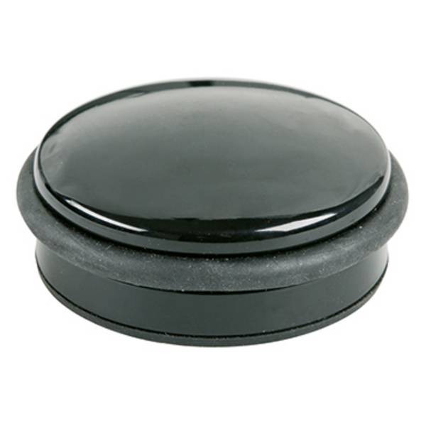Türstopper 10x4cm 1000g Metall/Gummi schwarz - Artikel: 191528390