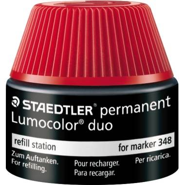 STAEDTLER Tankstelle Lumocolor 488 48-2 duo rot-0