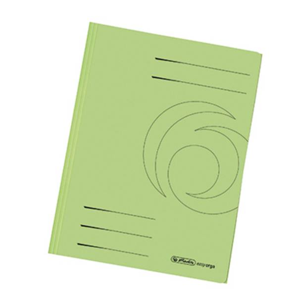 Herlitz Jurismappe 11076460 DIN A4 3Klappen Karton hellgrün