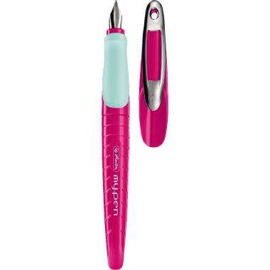 Herlitz Füllfederhalter my.pen 11167988 M pink/minze