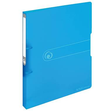 Ringbuch A4 2 Ringe PP 16mm blau transparent to go-0