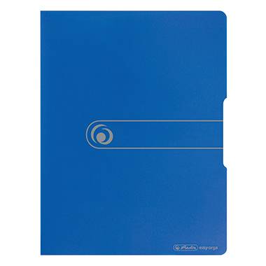 Herlitz Sichtbuch 11207826 DIN A3 20Hüllen PP opak blau-0
