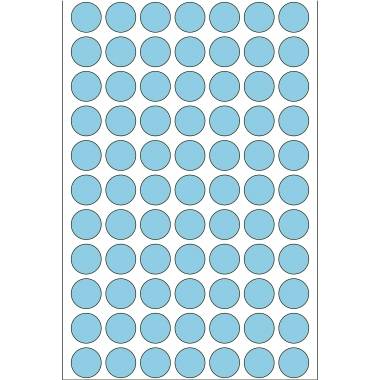 HERMA Markierungspunkt 2233 13mm Papier blau 2.464 St./Pack.-1