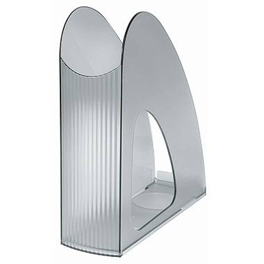 HAN Stehsammler TWIN SIGNAL 1611-69 DIN A4/C4 transluzent grau-0