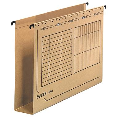 Falken Hängesammler 11288149 DIN A4 60mm braun-0