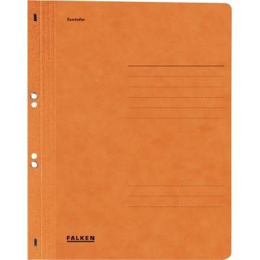 Falken Ösenhefter 80003924 DIN A4 kaufm. Heftung 250g orange-0