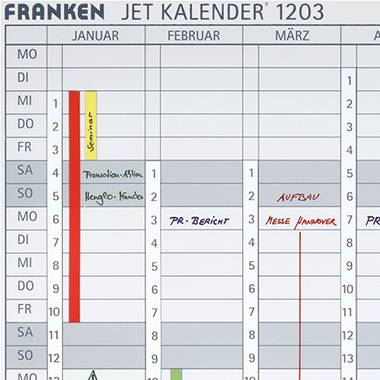 Datumstreifen 191x695cm 1-31 ws 12St-1