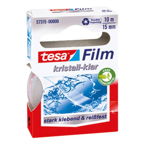 tesa Klebefilm tesafilm kristall- klar 57315-00000 15mmx10m