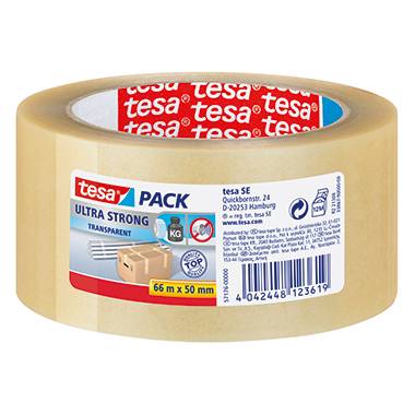 tesa Packband tesapack Ultra Strong 57176-00000 50mmx66m transparent-0