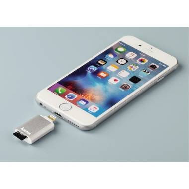 Hama Save2Data mini Lightning Card Reader - Kartenleser (microSD, microSDHC, microSDXC) - Lightning-3