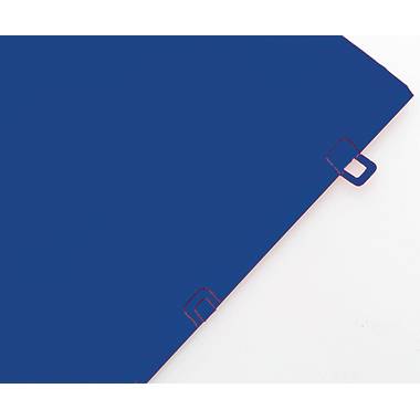 Broschürenmappe DIN A4 PP Klarsichttasche blau-1