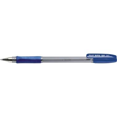 Kugelschreiber BPS-GP-M-L M gummierter Griff blau - Artikel: 302050050