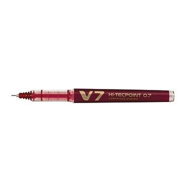 PILOT Tintenroller Hi-Tecpoint V7 2238702 0,4mm Kappenmodell rot-0
