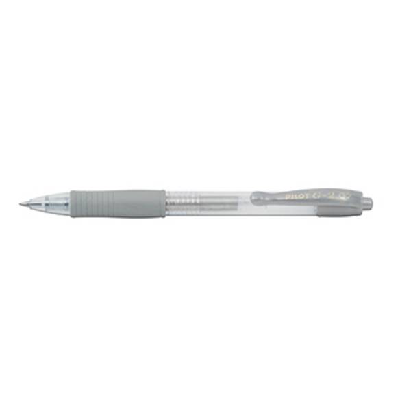 PILOT Gelschreiber G2 07 Metallic, silber (5045280)