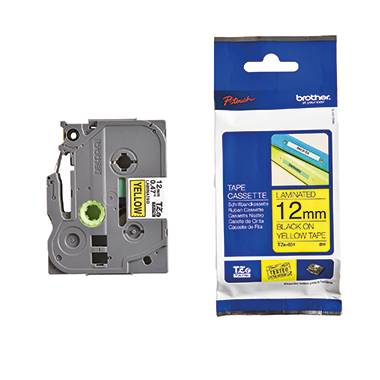 P-touch Schriftbandkassette TZE631 12mmx8m laminiert sw auf ge-0