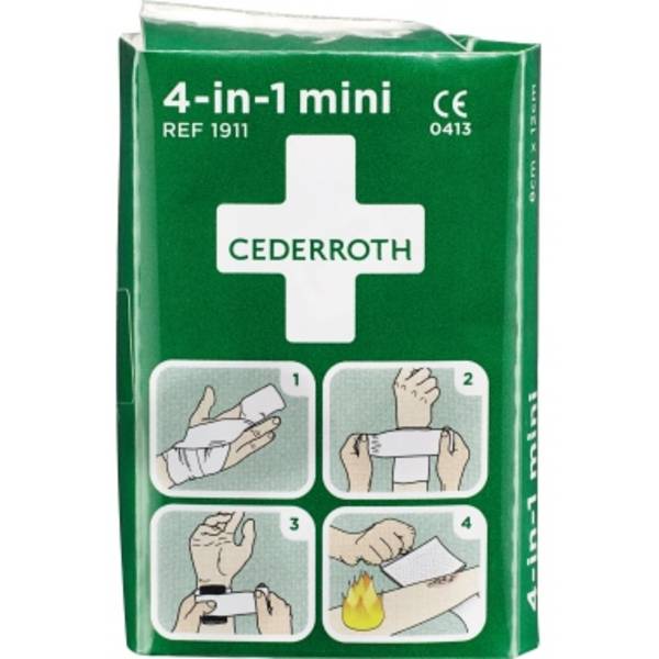Cederroth 4-in-1 mini blutstopper | Packung (1 Stück)