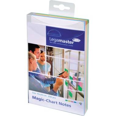 Flipchartnotizen Magic Chart sort. 250 St./Pack.-0